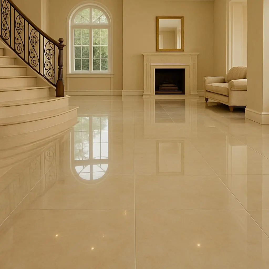 "ارضيات نظيفة من شركة تنظيف فلل في المقام"