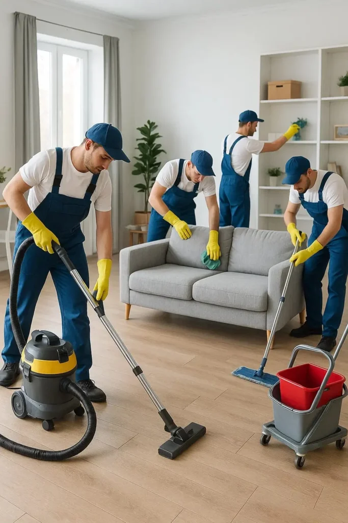 "عمال محترفين من شركة الوادي المضيء"